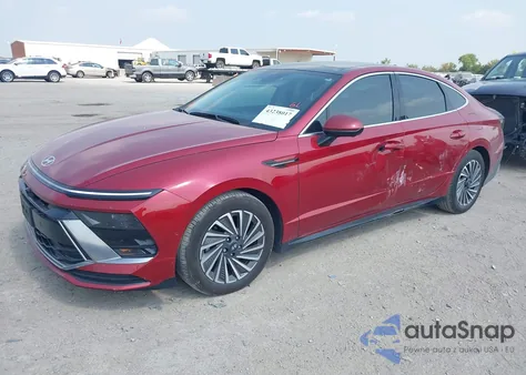 2025 Hyundai Sonata Hybrid/Limited z USA, uszkodzony, nr VIN KMHL54JJ8SA109599